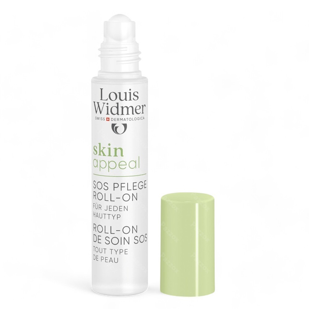 Louis Widmer Skinappeal Sos Roll-on Zonder Parfum 10ml