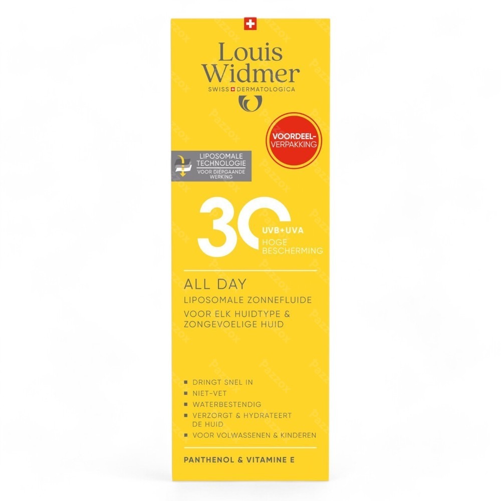 Louis Widmer Suncare All Day 30 Value Pack Met Parfum 200ml