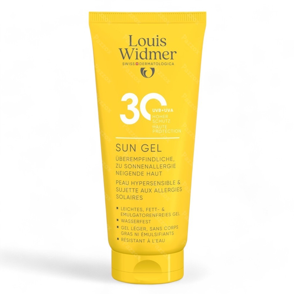 Louis Widmer Suncare Sun Gel 30 Zonder Parfum 100ml