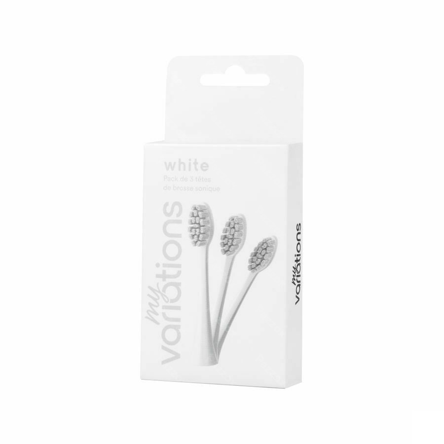 Myvariations Opzetborstels Ivory White Pack 3
