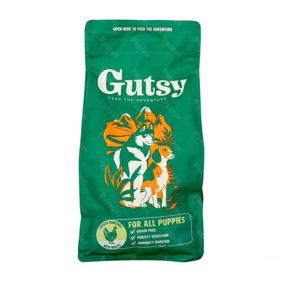 Gutsy Chicken Munchies Small Adult 2kg