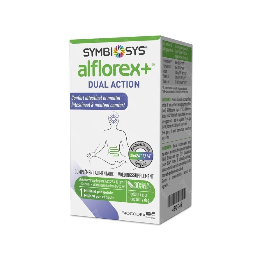 Symbiosys Alforex+ Dual Action 30 Capsules