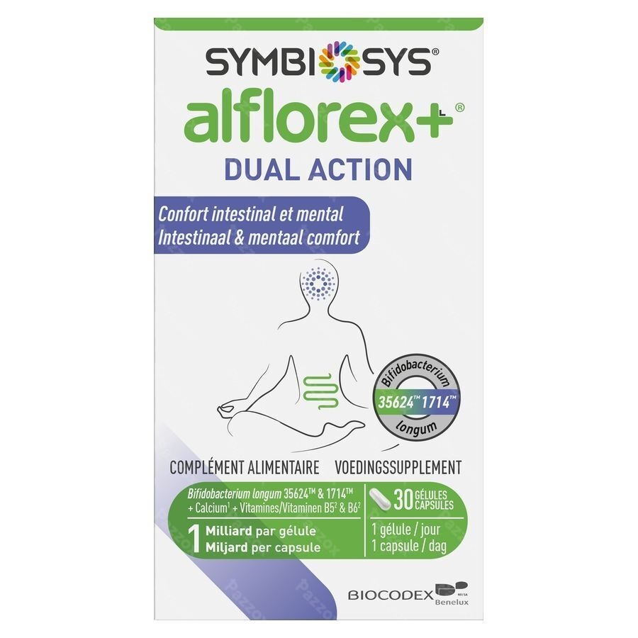 Symbiosys Alforex+ Dual Action 30 Capsules