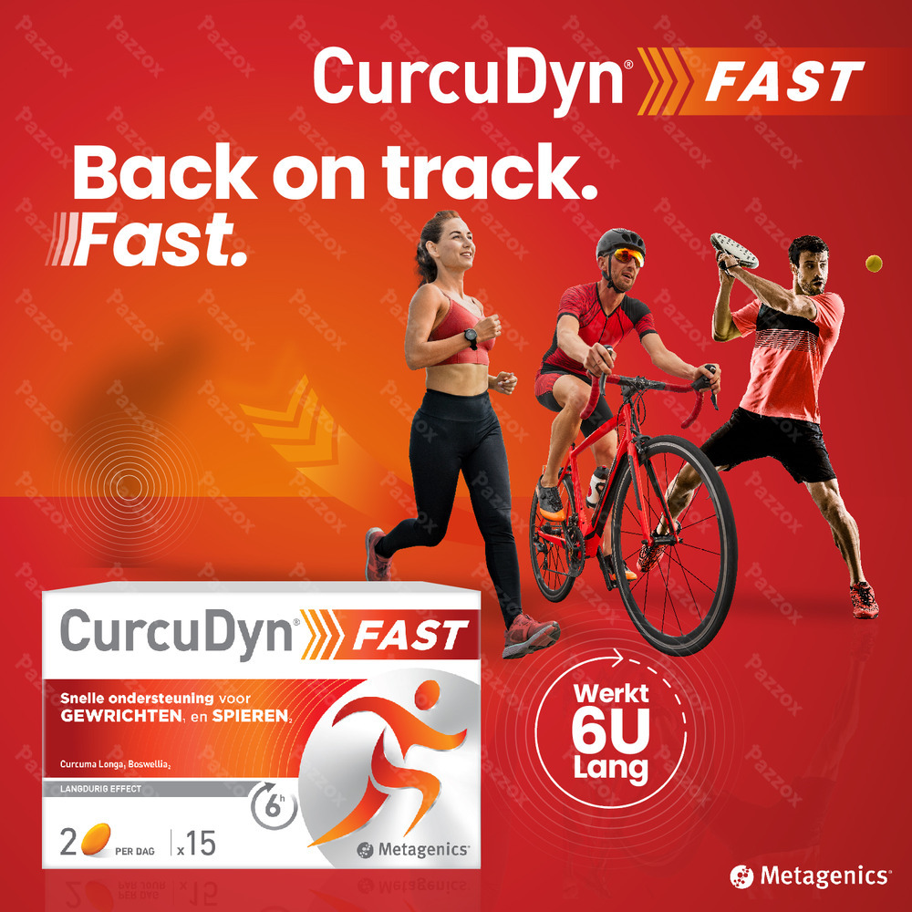 Metagenics Curcudyn Fast 15 Capsules