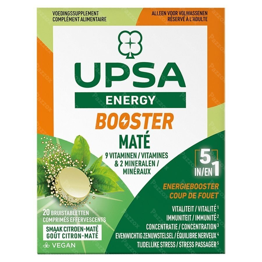 Upsa Energy Booster Mate 20 Bruistabletten