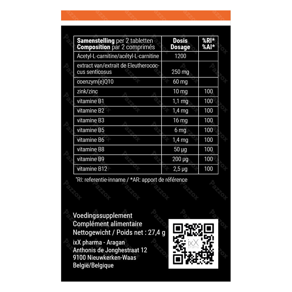 Tonixx Plus Tabl 20 Nf2