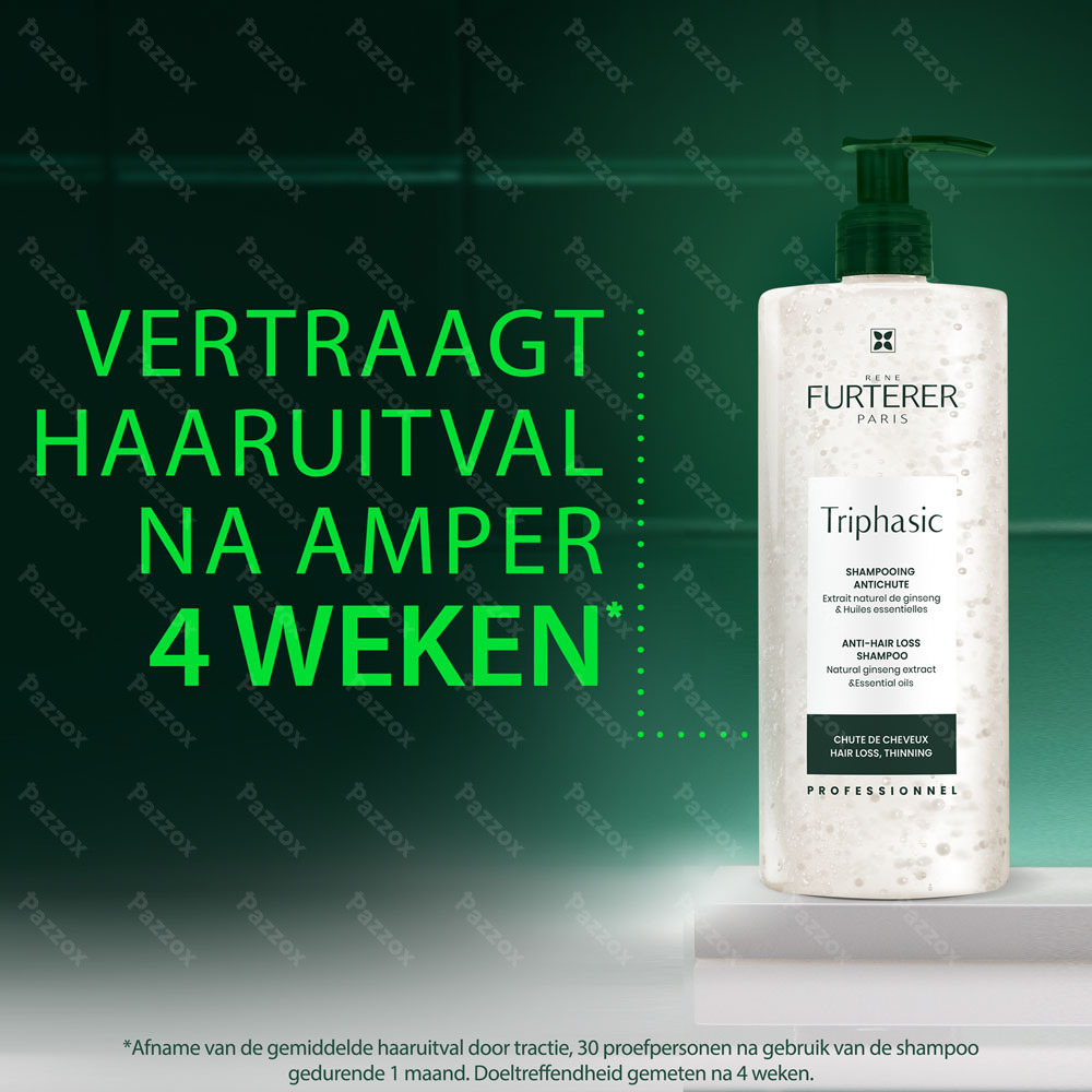 Furterer Triphasic Shampoo Tegen Haaruitval 500ml
