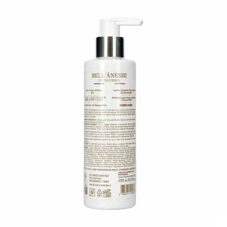 Bell Ezelinnenmelk Body Lotion Katoenbloem 250ml