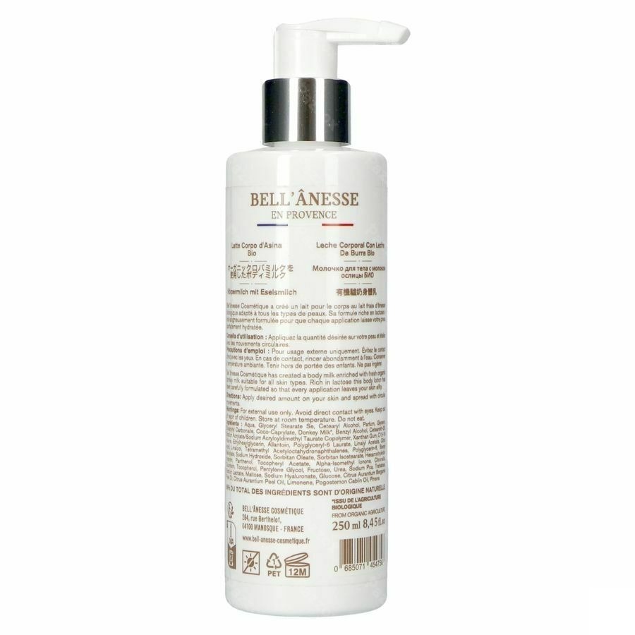 Bell Ezelinnenmelk Body Lotion Katoenbloem 250ml