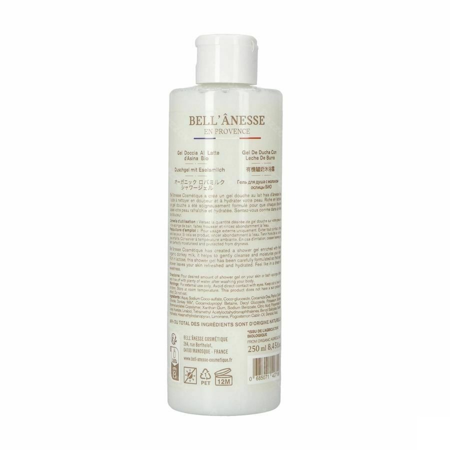 Bell Ezelinnenmelk Douchegel Katoenbloem 250ml