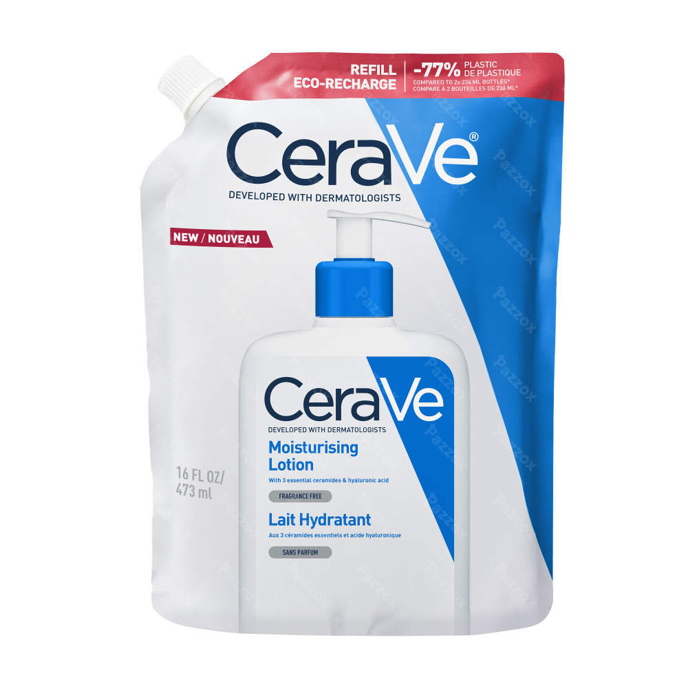 CeraVe Hydraterende melk Navulling voor de droge tot zeer droge huid 473ml