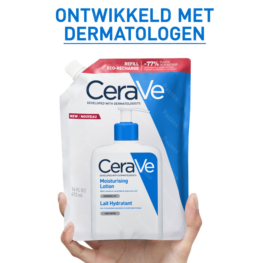 CeraVe Hydraterende melk Navulling voor de droge tot zeer droge huid 473ml