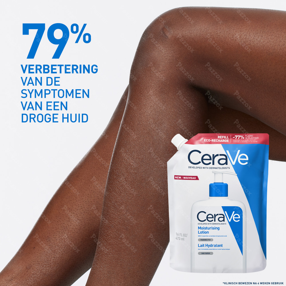 CeraVe Hydraterende Crème Navulling voor Droge tot Zeer Droge Huid 454g