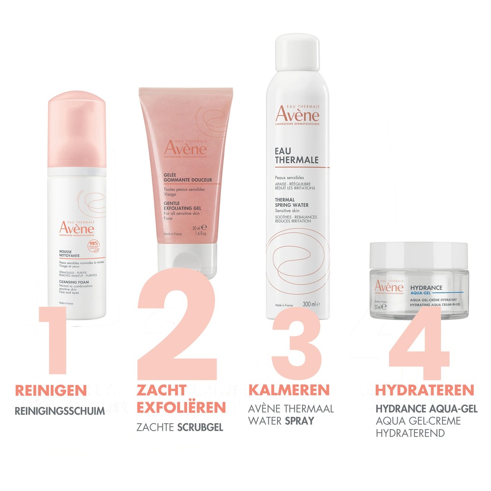 Avène Essentiels Gezichtspeeling Gel 50ml