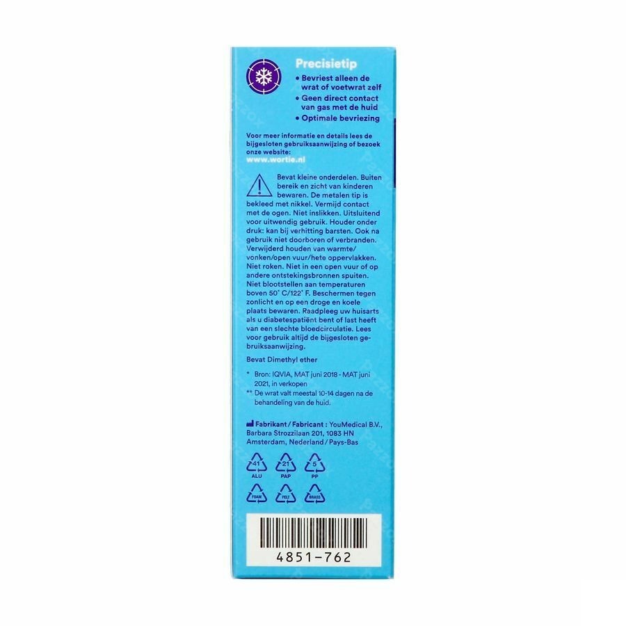 Wortie Freeze Wrattenverwijderaar 50ml