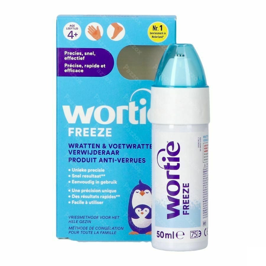 Wortie Freeze Wrattenverwijderaar 50ml