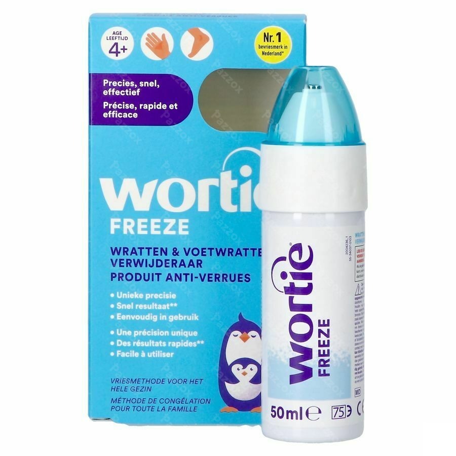 Wortie Freeze Wrattenverwijderaar 50ml