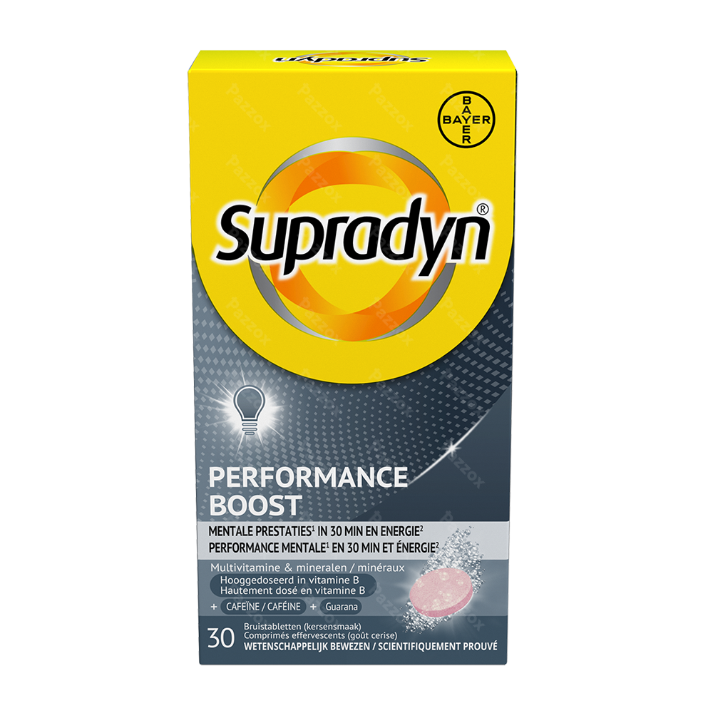 Supradyn Performance Boost 30 Bruistabletten