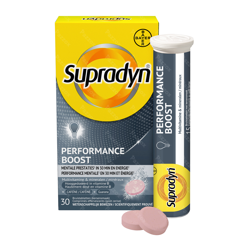 Supradyn Performance Boost 30 Bruistabletten