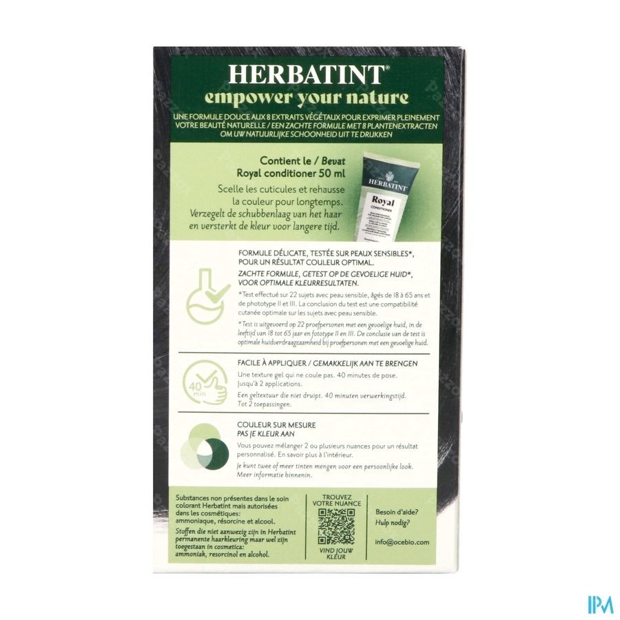 Herbatint 1n Zwart 170ml