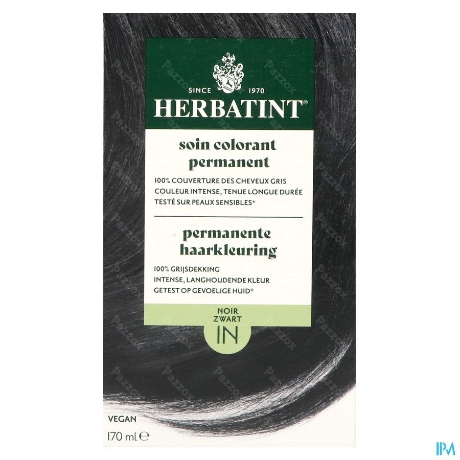 Herbatint 1n Zwart 170ml