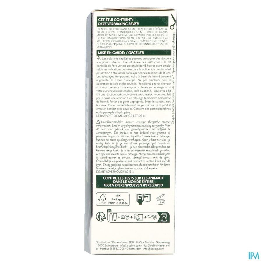 Herbatint 1n Zwart 170ml