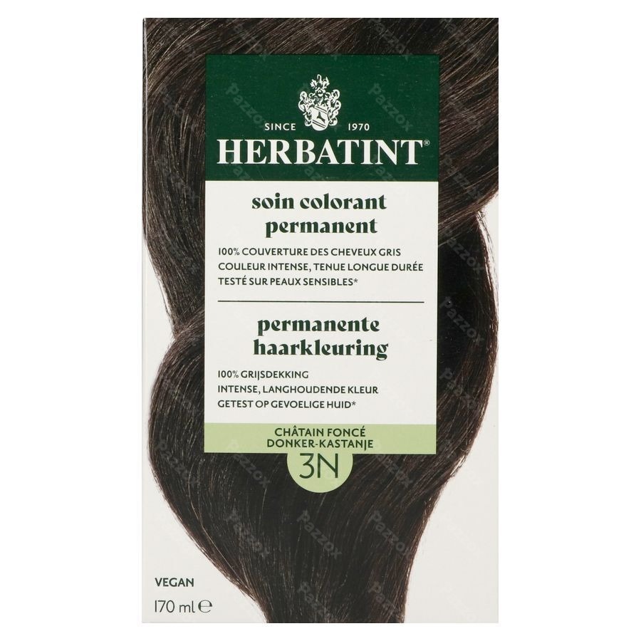 Herbatint 3n Donkerkastanje 170ml
