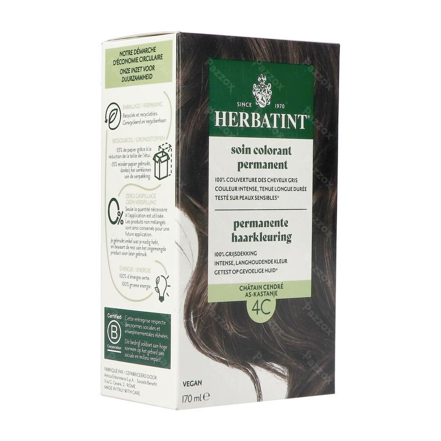 Herbatint 4c Askastanje 170ml