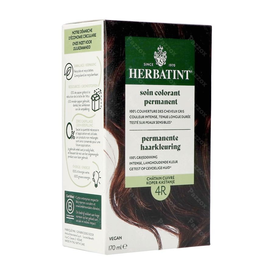 Herbatint 4r Koperkastanje 170ml