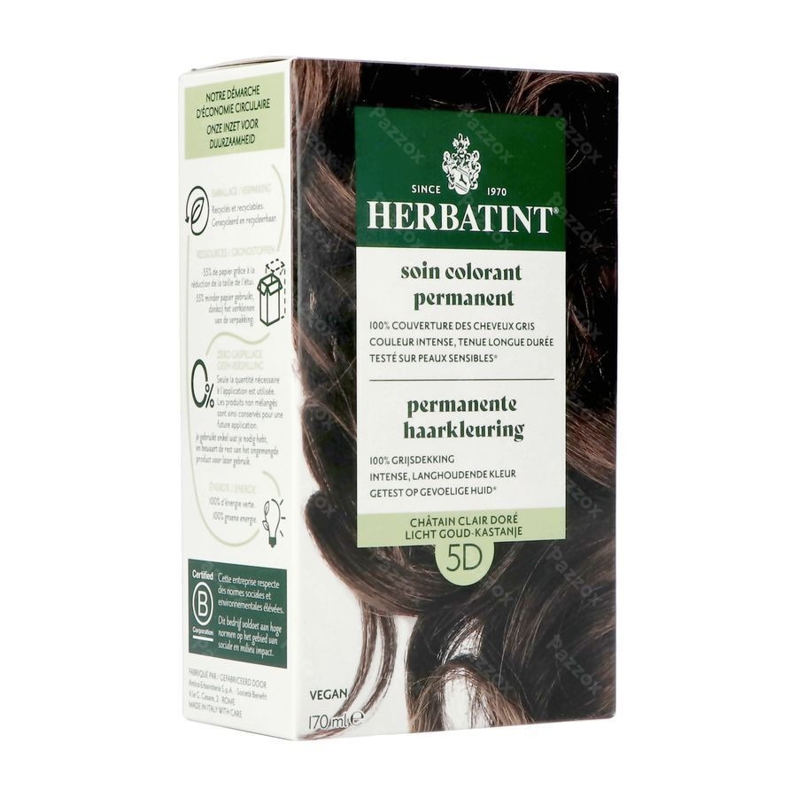 Herbatint 5d Licht Goudkastanje 170ml