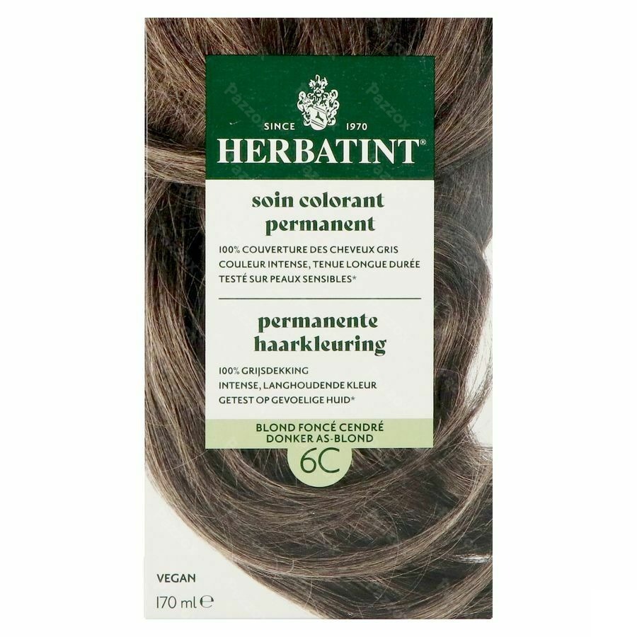 Herbatint 6c Donker As Blond 170ml
