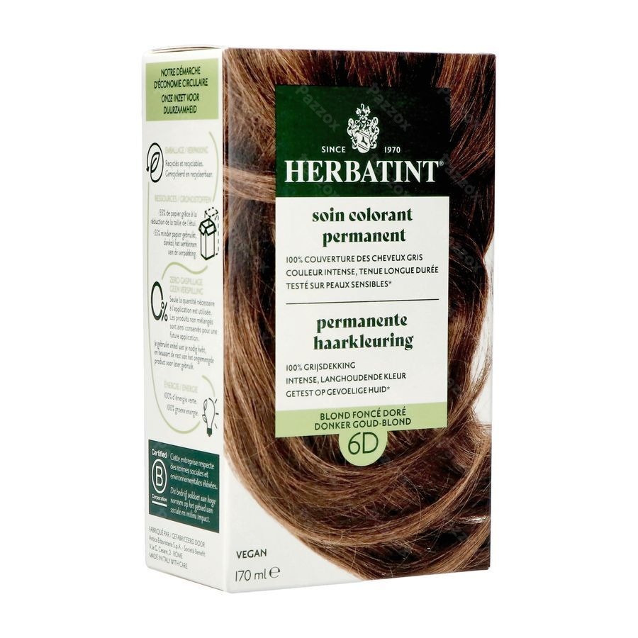 Herbatint 6d Donker Goudblond 170ml