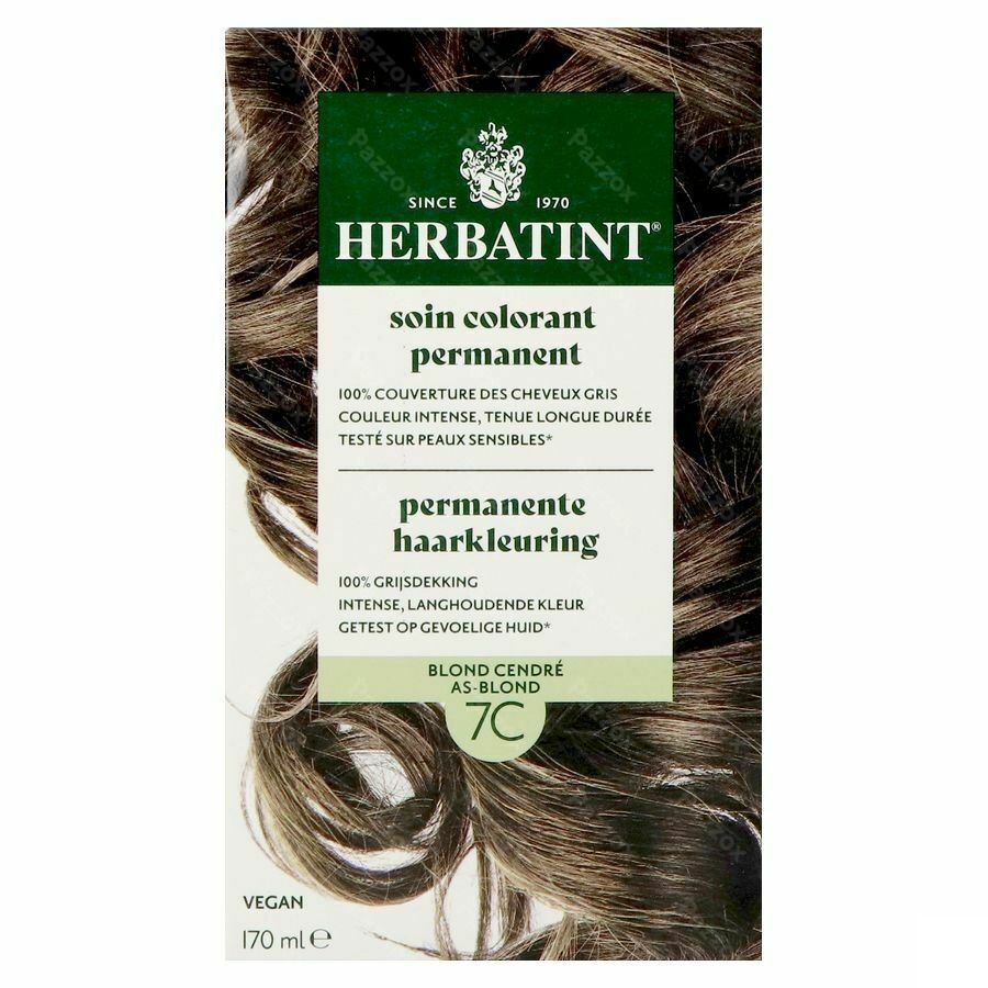 Herbatint 7c Asblond 170ml