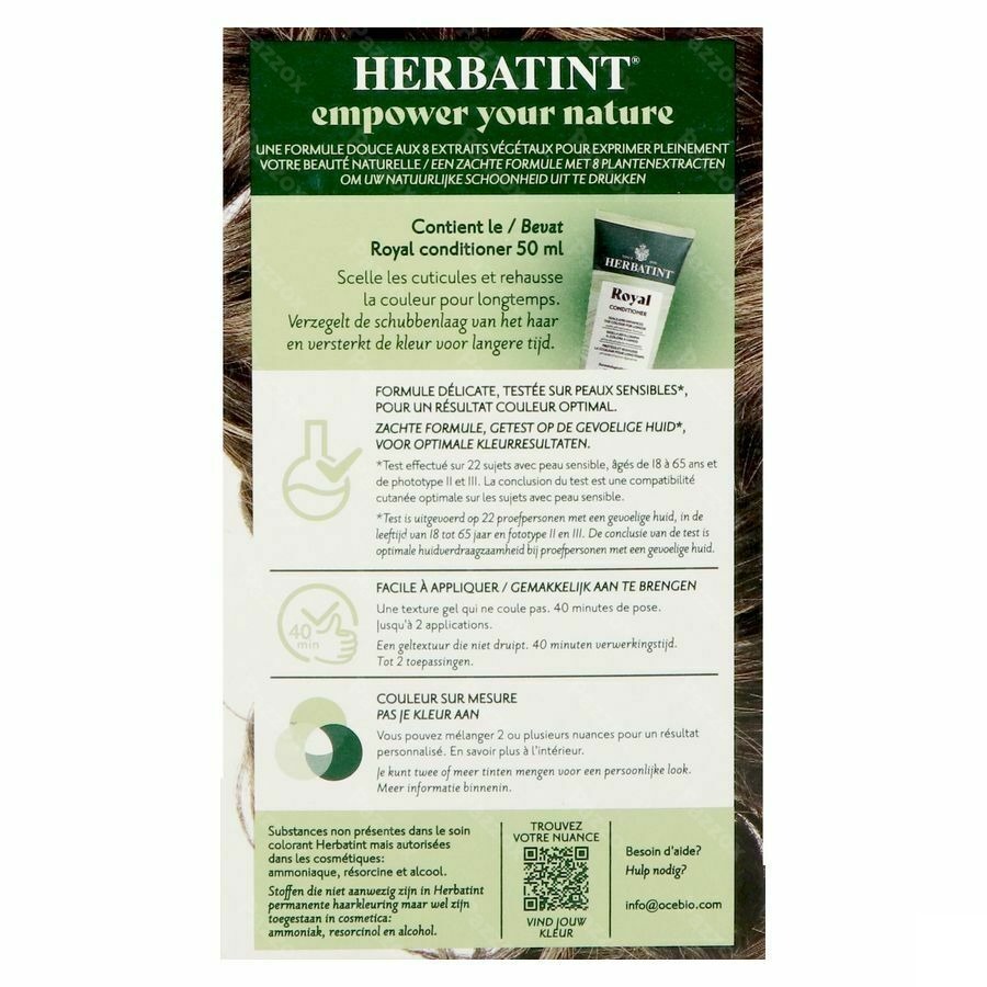 Herbatint 7c Asblond 170ml