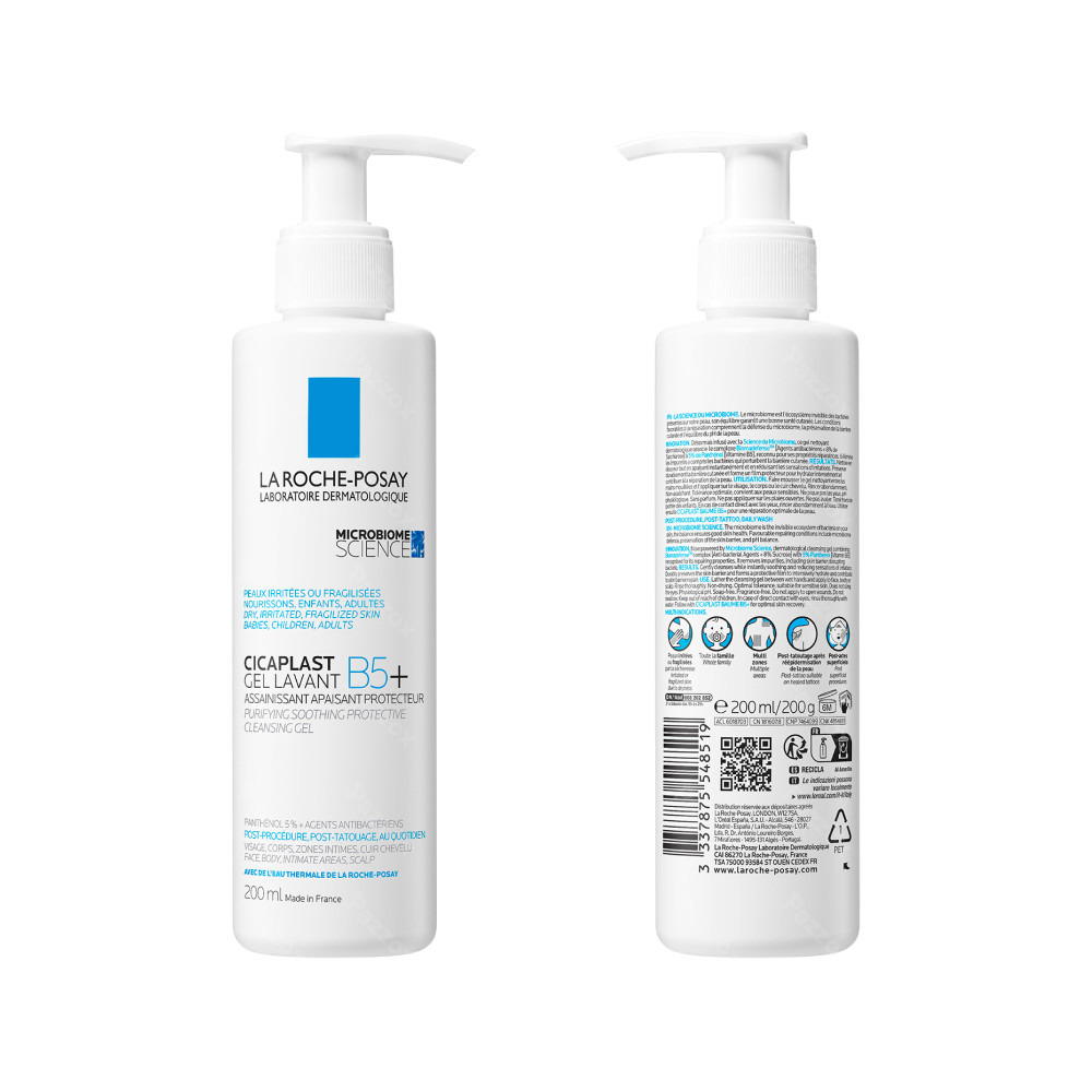 La Roche-Posay Cicaplast B5+ Reinigingsgel 200ml