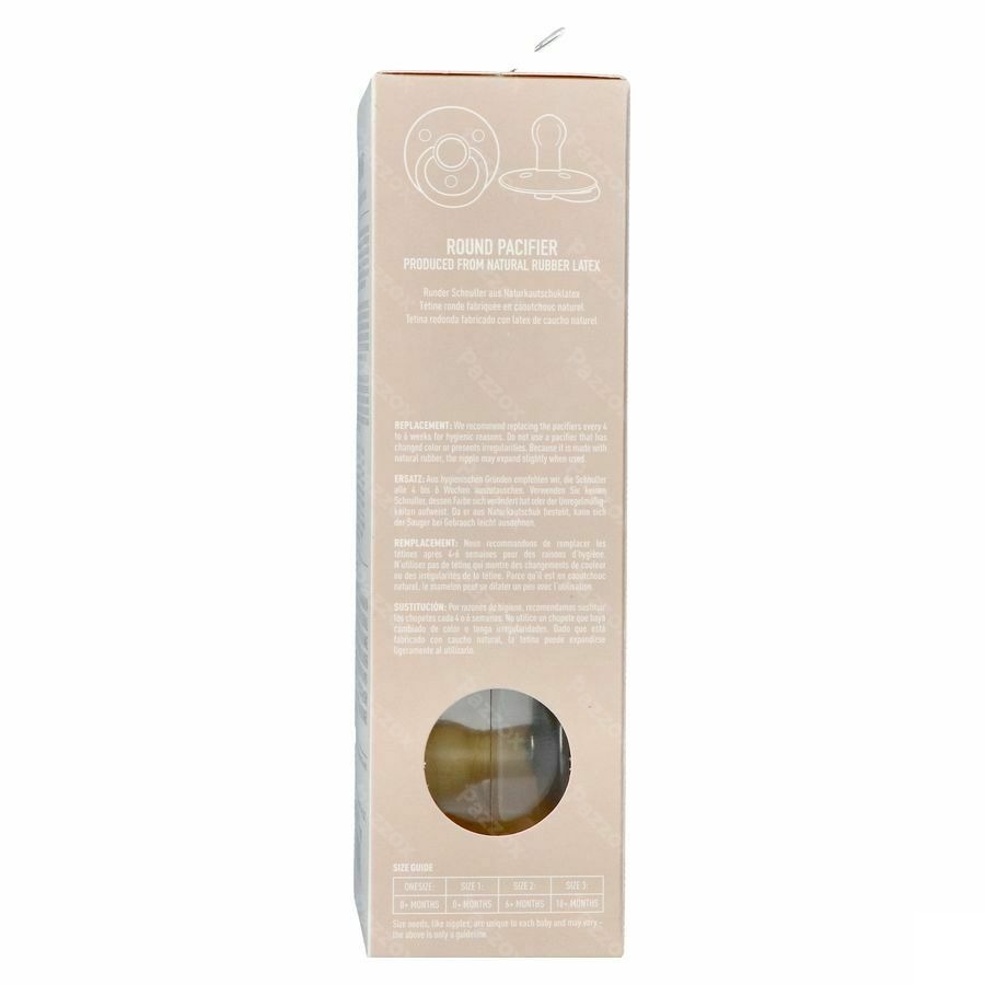 Bibs 1 Fopspeen Duo Liberty Garden Bobo Blue 2