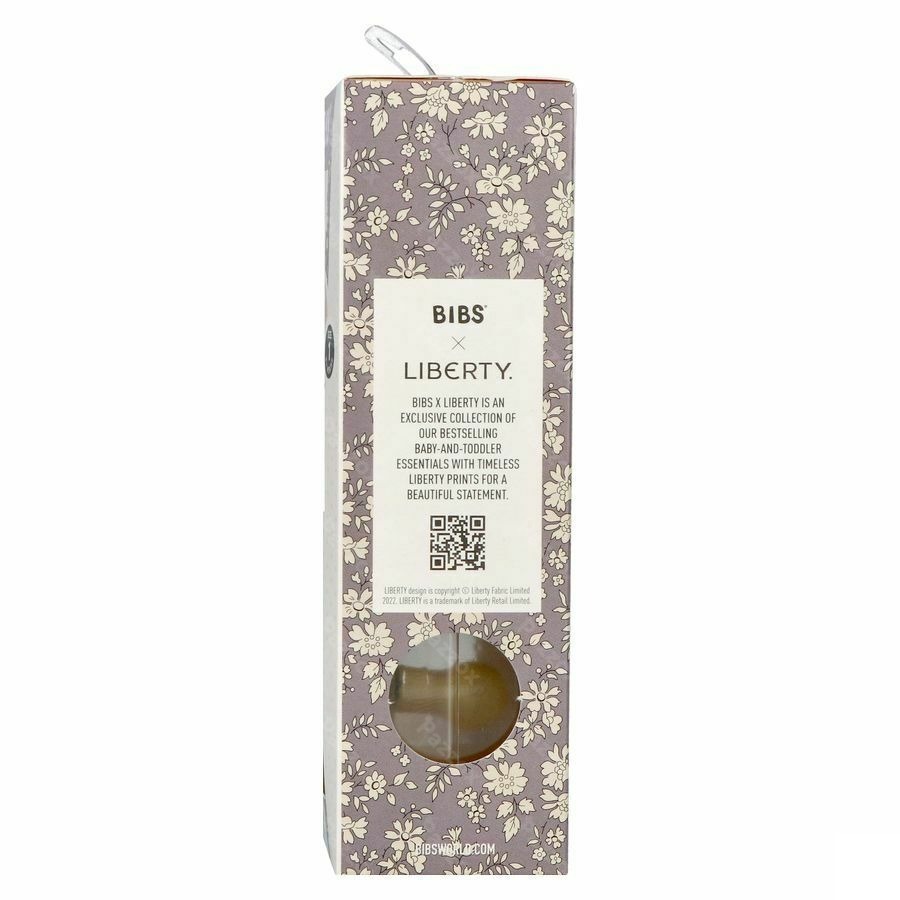 Bibs 1 Fopspeen Duo Liberty Garden Bobo Blue 2