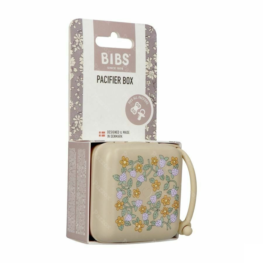 Bibs Fopspeenbox Duo Liberty Garden Strawberry