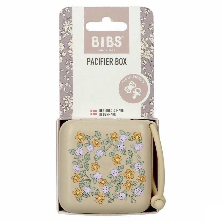 Bibs Fopspeenbox Duo Liberty Garden Strawberry
