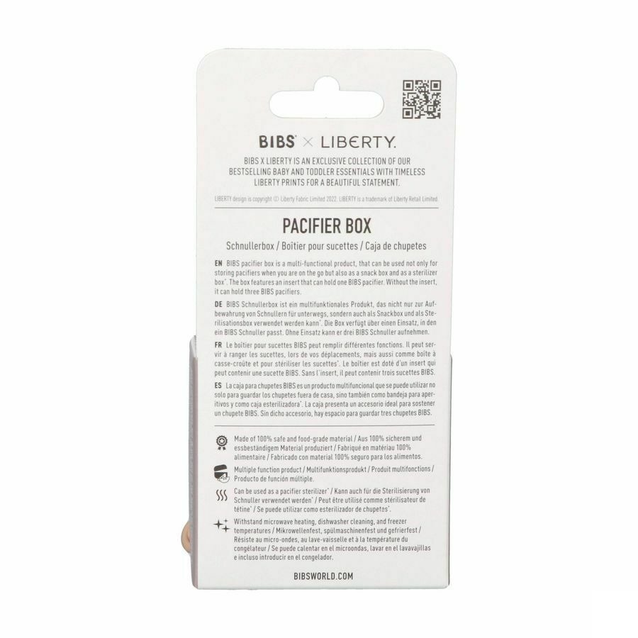 Bibs Fopspeenbox Duo Liberty Garden Blossom