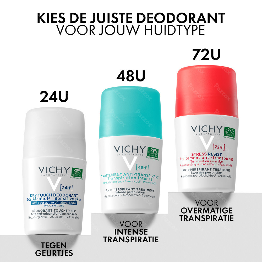 Vichy Overmatige Transpirant Stress Resist 72H 50 ml