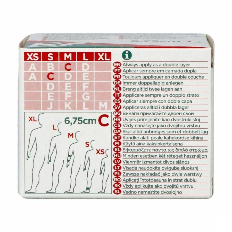 Pharmex Elastisch Buis Steunverband C 6,75cmx1m