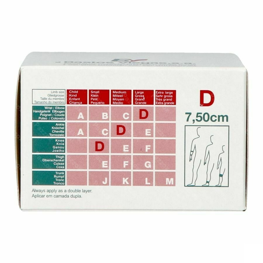 Pharmex Elastisch Buis Steunverband D 7,5cmx1m