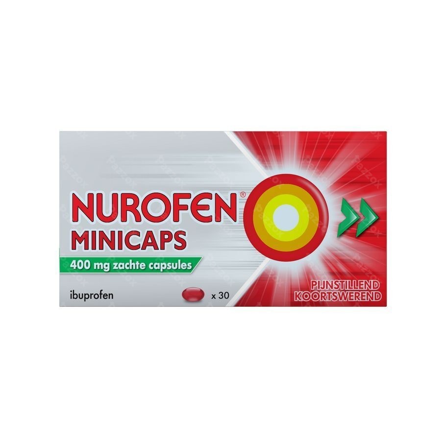 Nurofen Minicaps 400mg Zachte Caps 30