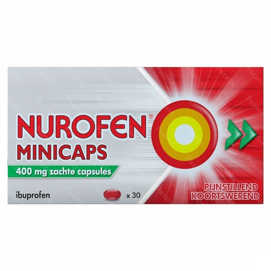 Nurofen Minicaps 400mg Zachte Caps 30
