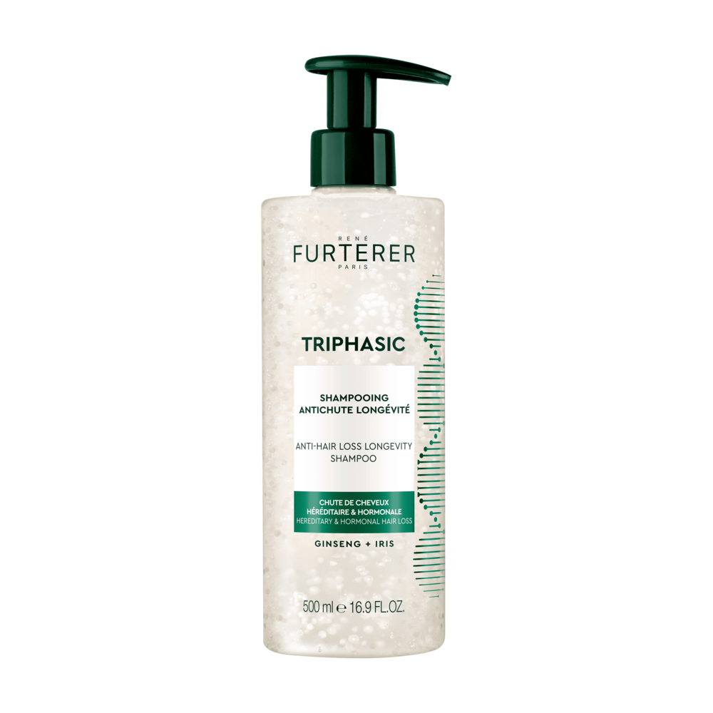 René Furterer Triphasic Anti-haaruitval Shampoo voor Levensduur, Erfelijke & hormonale haaruitval 500ml
