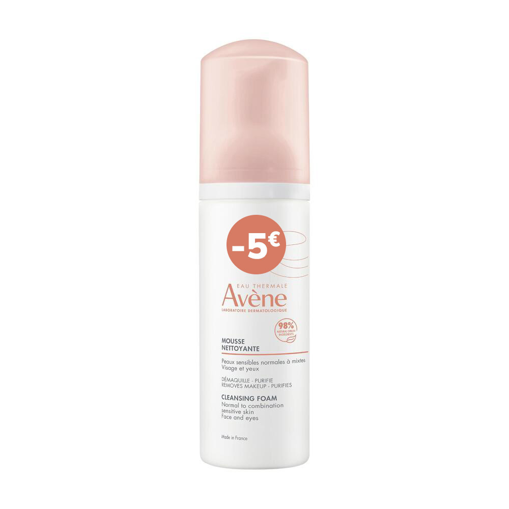 Avène Les Essentiels Reinigende Mousse 50ml Promo -€5