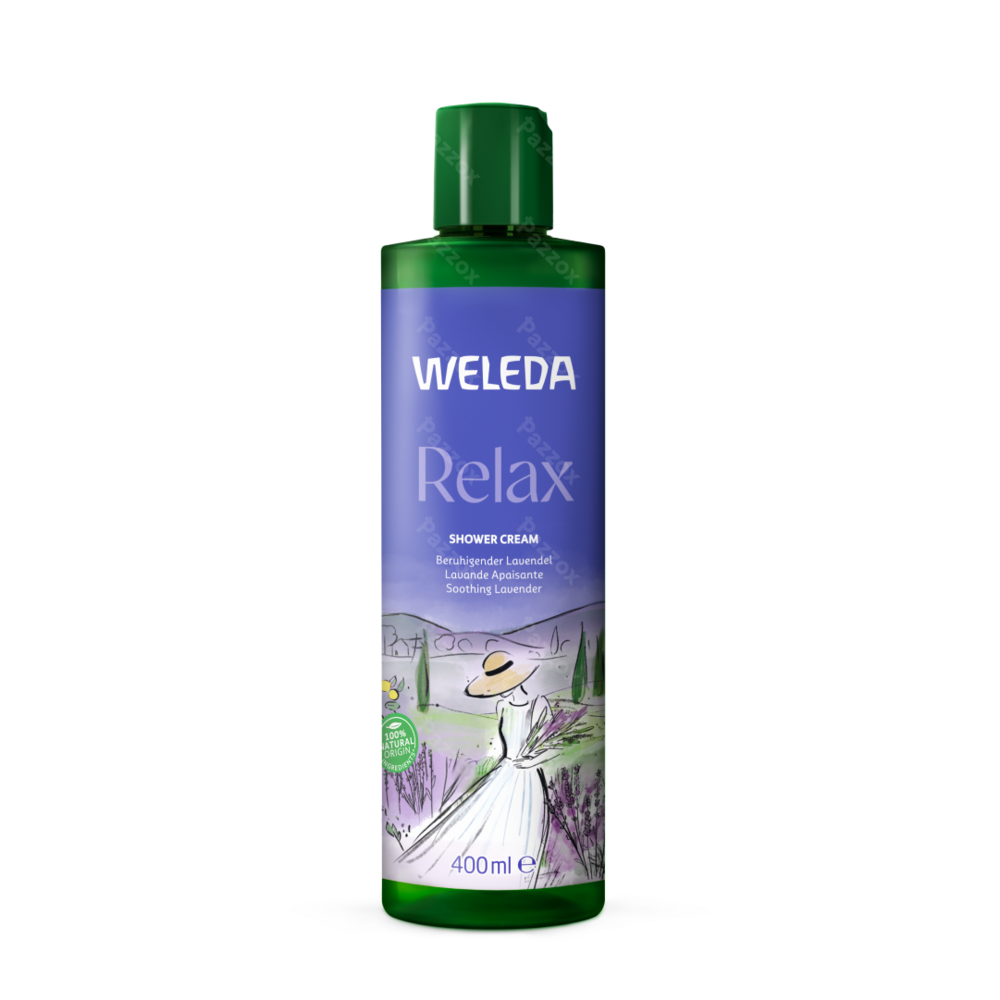 Weleda Relax Douchecrème Lavendel 400ml