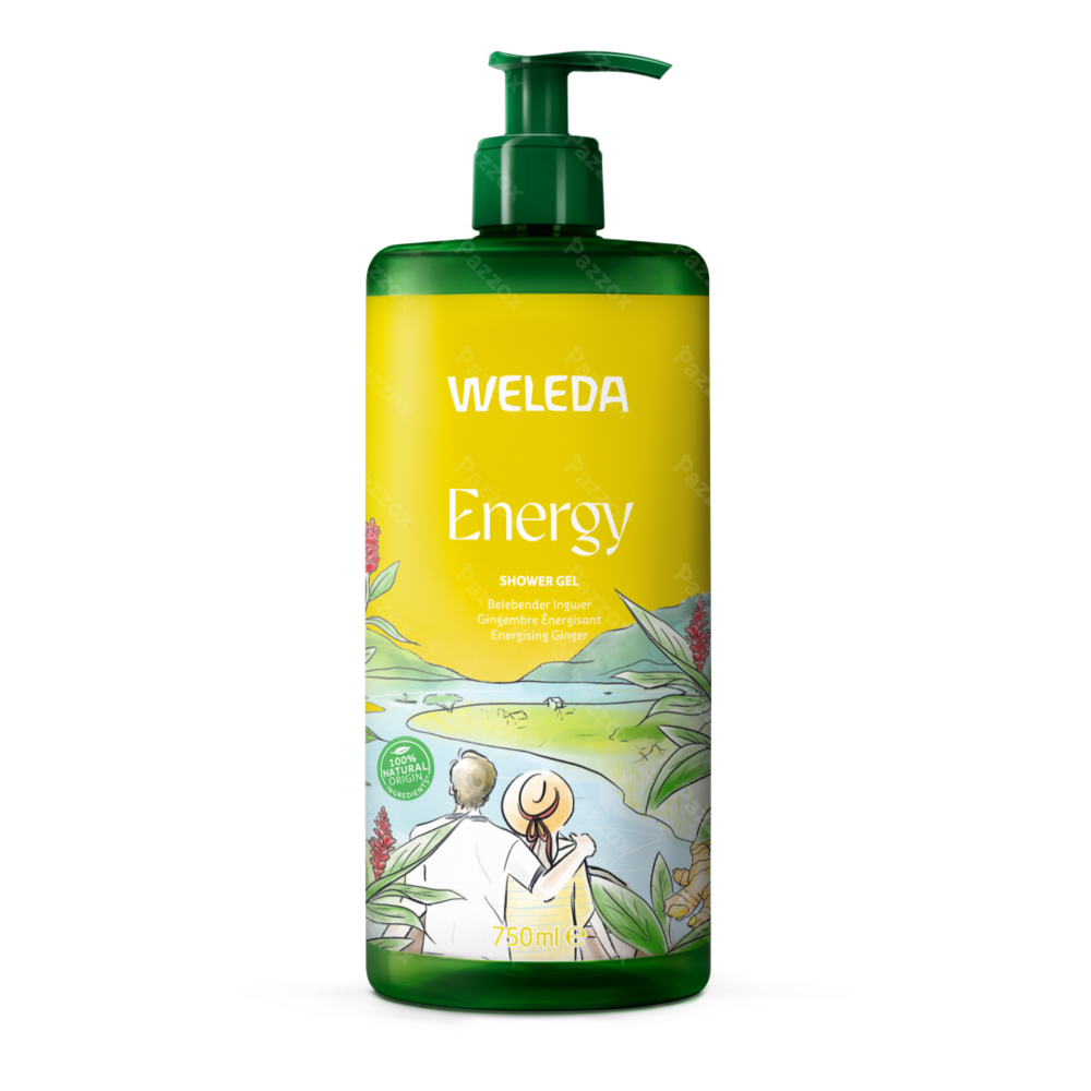 Weleda Energy Douchegel Gember 750ml