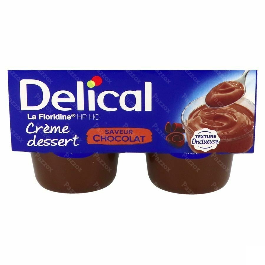 Delical Creme Dessert La Floridine Chocolad.4x200g